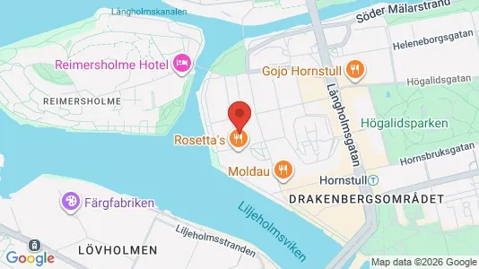 Lägenheter att hyra i Södermalm - kort over placeringen
