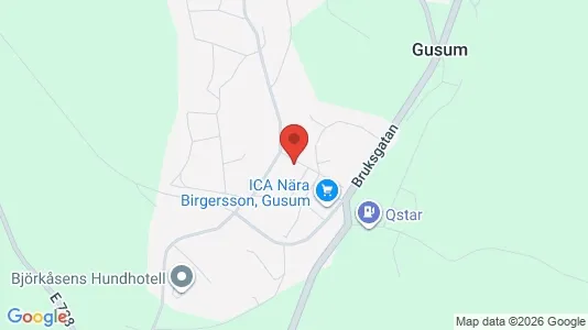 Lägenheter att hyra i Valdemarsvik - kort over placeringen