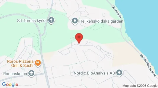 Lägenheter att hyra i Södertälje - kort over placeringen