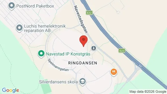 Lägenheter att hyra i Norrköping - kort over placeringen