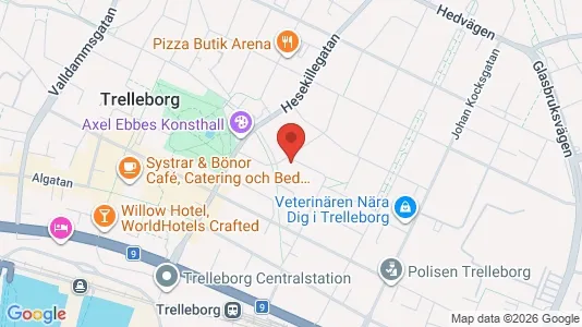 Lägenheter att hyra i Trelleborg - Bild från Google Street View