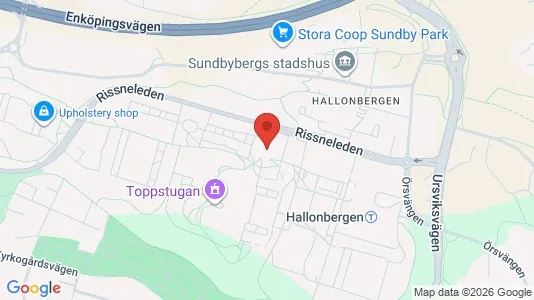 Lägenheter att hyra i Sundbyberg - kort over placeringen