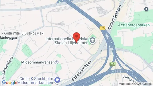 Lägenheter att hyra i Söderort - kort over placeringen