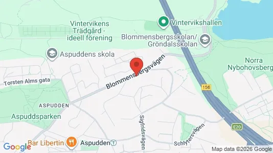 Lägenheter att hyra i Söderort - kort over placeringen