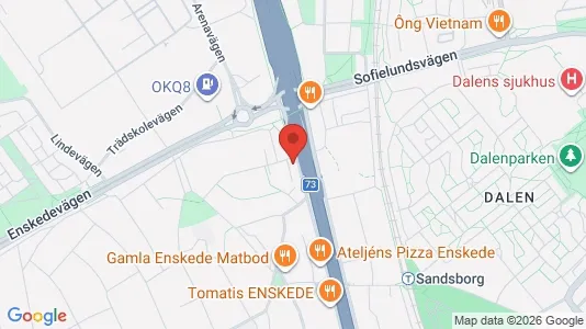 Lägenheter att hyra i Söderort - kort over placeringen