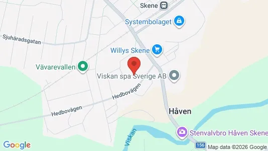 Lägenheter att hyra i Mark - kort over placeringen