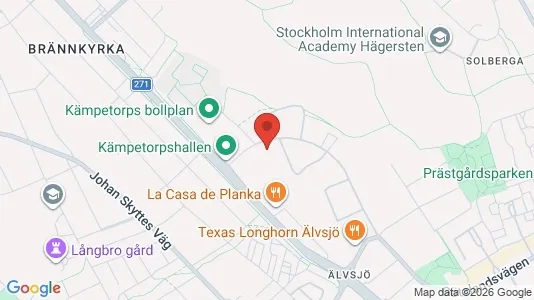 Lägenheter att hyra i Söderort - kort over placeringen