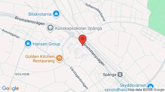 Lägenheter att hyra i Västerort - kort over placeringen