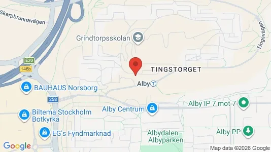 Lägenheter att hyra i Botkyrka - kort over placeringen