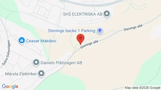 Lägenheter att hyra i Sigtuna - kort over placeringen