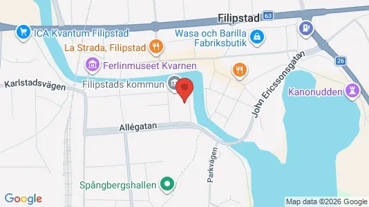 Lägenheter att hyra i Filipstad - Bild från Google Street View