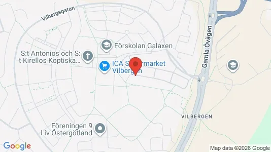 Lägenheter att hyra i Norrköping - kort over placeringen