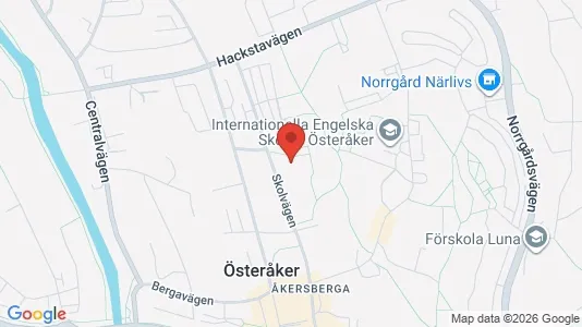 Lägenheter att hyra i Österåker - kort over placeringen