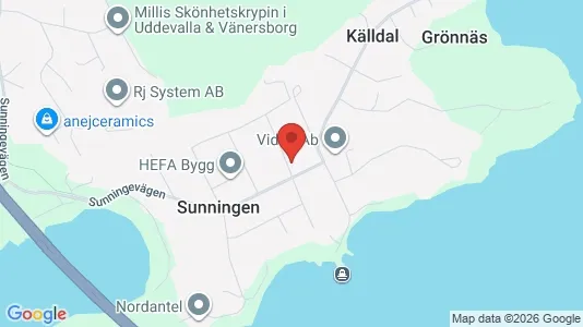 Lägenheter att hyra i Uddevalla - kort over placeringen