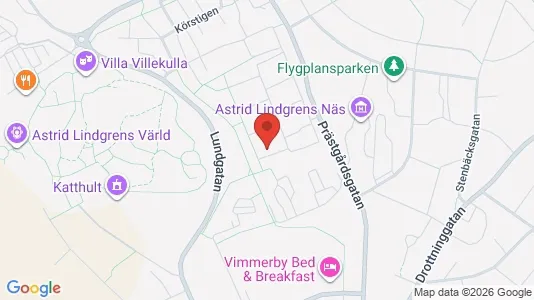 Lägenheter att hyra i Vimmerby - kort over placeringen