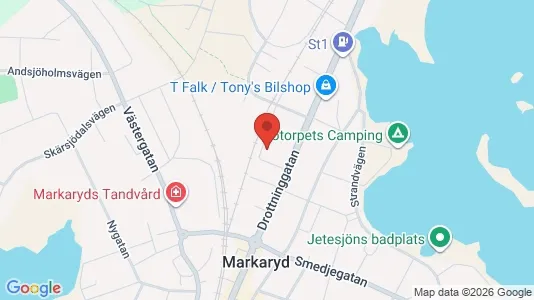 Lägenheter att hyra i Markaryd - Bild från Google Street View