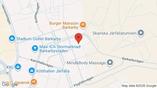 Lägenheter att hyra i Järfälla - kort over placeringen