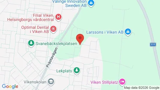Lägenheter att hyra i Höganäs - kort over placeringen