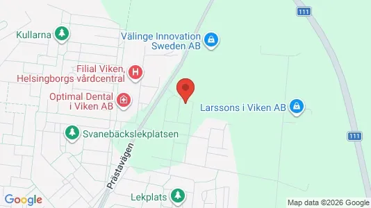 Lägenheter att hyra i Höganäs - kort over placeringen