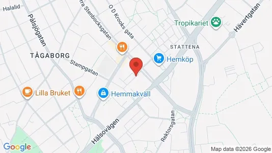 Lägenheter att hyra i Helsingborg - kort over placeringen