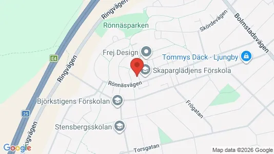 Lägenheter att hyra i Ljungby - Bild från Google Street View