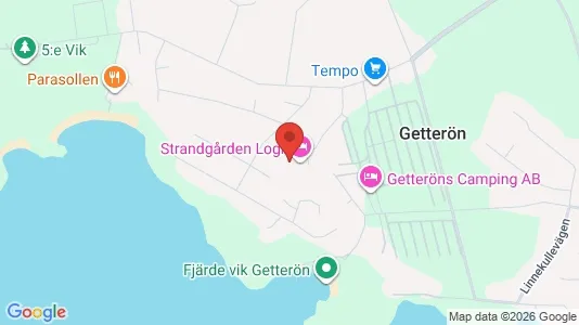Lägenheter att hyra i Varberg - kort over placeringen