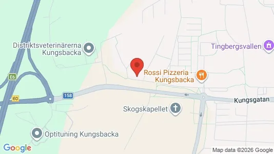 Lägenheter att hyra i Kungsbacka - kort over placeringen