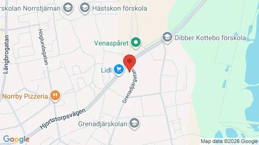 Lägenheter att hyra i Örebro - kort over placeringen