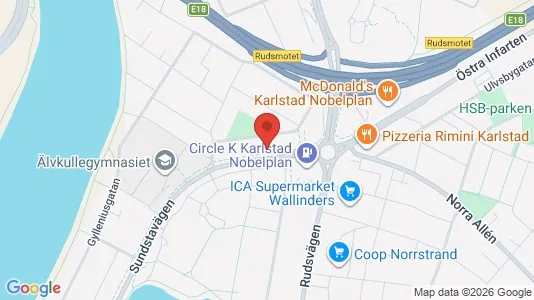 Lägenheter att hyra i Karlstad - Bild från Google Street View