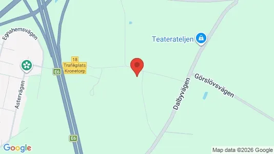 Lägenheter att hyra i Burlöv - kort over placeringen