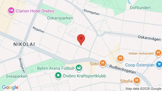Lägenheter att hyra i Örebro - Bild från Google Street View