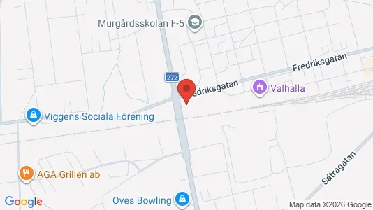 Lägenheter att hyra i Sandviken - kort over placeringen