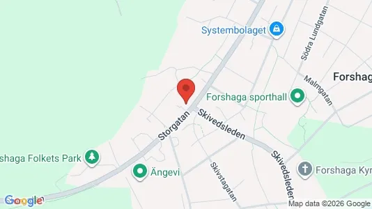 Lägenheter att hyra i Forshaga - Bild från Google Street View
