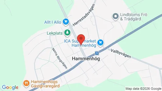 Lägenheter att hyra i Simrishamn - kort over placeringen
