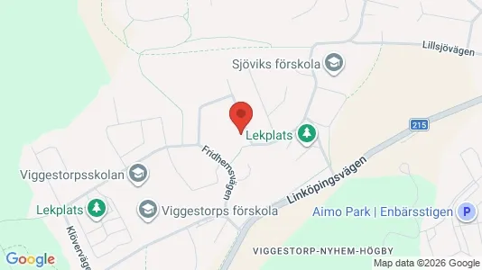 Lägenheter att hyra i Finspång - kort over placeringen