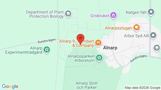 Lägenheter att hyra i Lomma - kort over placeringen