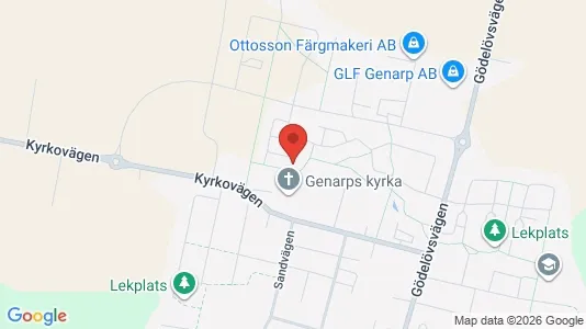 Lägenheter att hyra i Lund - kort over placeringen