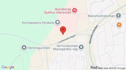 Lägenheter att hyra i Mariestad - kort over placeringen