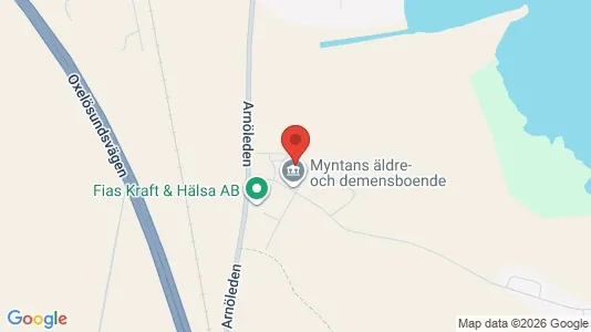 Lägenheter att hyra i Nyköping - kort over placeringen