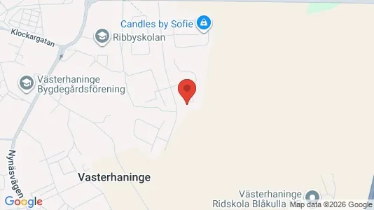 Lägenheter att hyra i Haninge - kort over placeringen