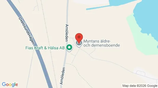Lägenheter att hyra i Nyköping - kort over placeringen