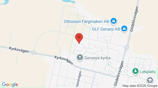 Lägenheter att hyra i Lund - kort over placeringen