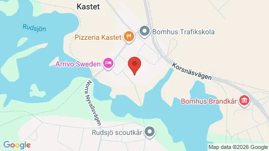 Lägenheter att hyra i Gävle - kort over placeringen