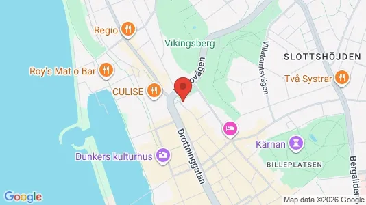 Lägenheter att hyra i Helsingborg - kort over placeringen