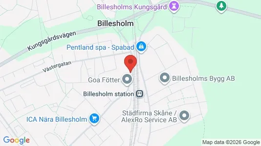 Lägenheter att hyra i Bjuv - kort over placeringen
