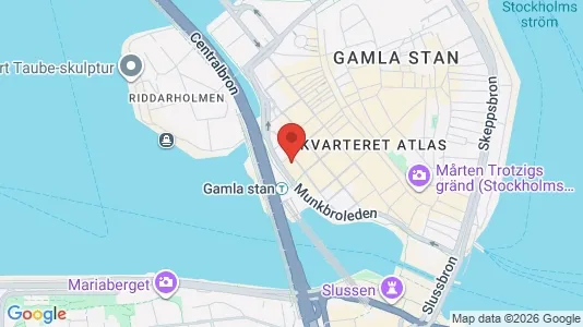 Lägenheter att hyra i Stockholm Innerstad - kort over placeringen