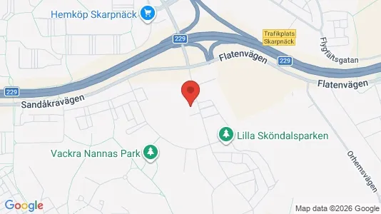 Lägenheter att hyra i Söderort - kort over placeringen