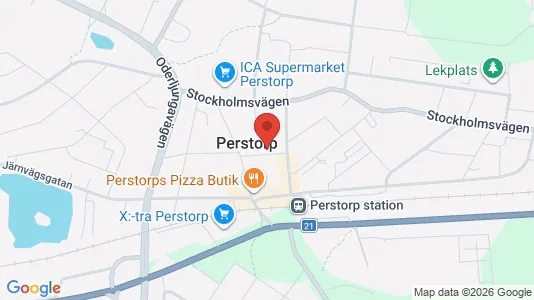 Lägenheter att hyra i Perstorp - kort over placeringen