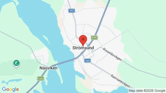 Hus att hyra i Strömsund - Bild från Google Street View