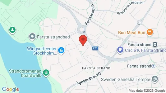 Lägenheter att hyra i Söderort - kort over placeringen